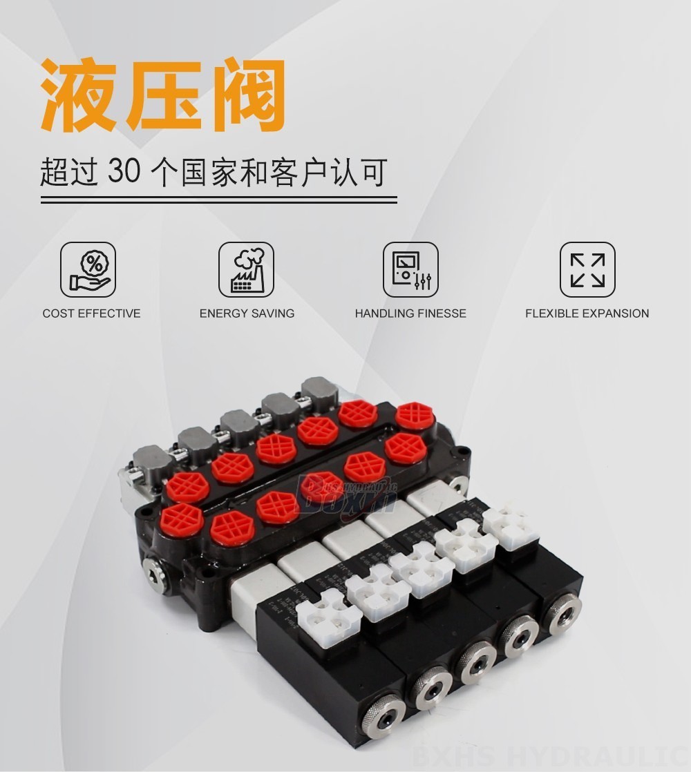 Q45 推拉式电磁铁 5 联 整体式换向阀